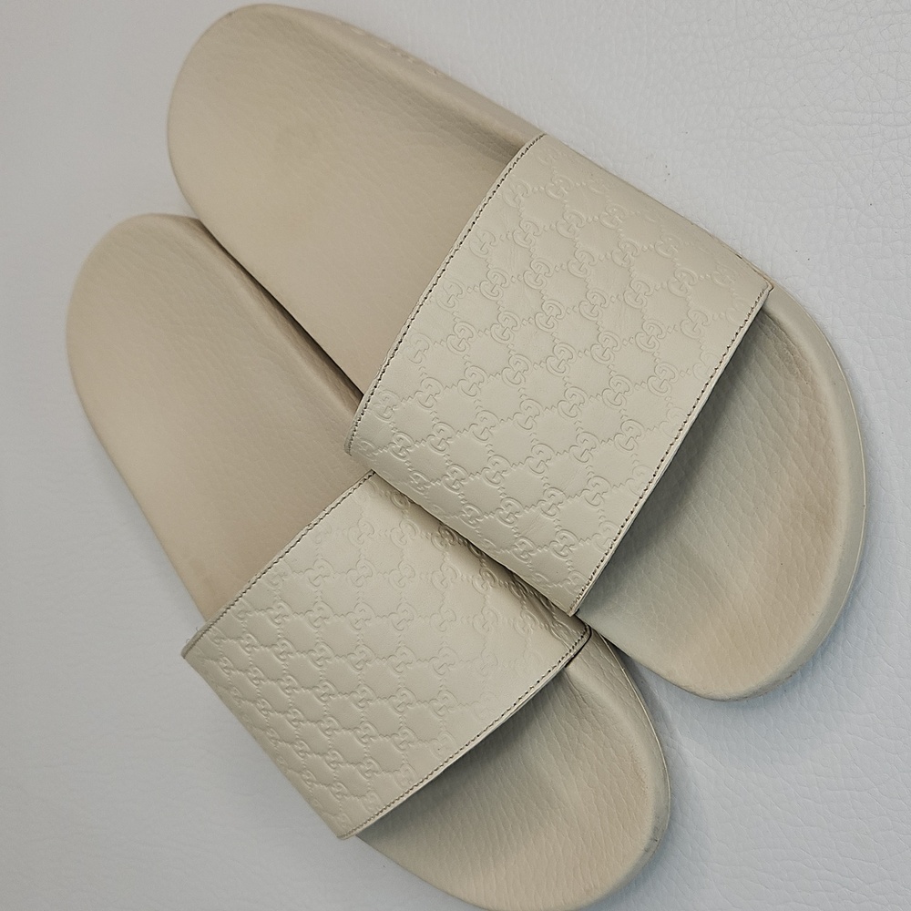 Authentic GUCCI GG Monogram Sandal Men's size 7 Women's 8